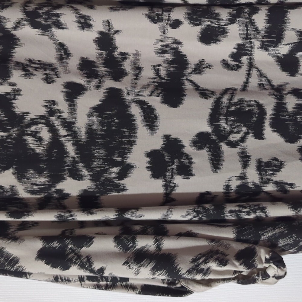 NWT Bryn Walker Wilder Flori Print Jersey Boat Neck Elbow Dolman Tunic- Large - Picture 3 of 6